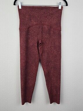 Spanx Red Speckle Booty Boost Leggings